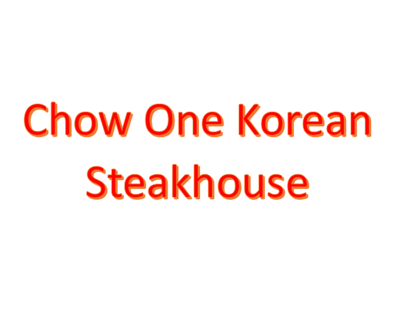 Chow One Korean Steakhouse logo